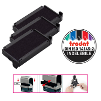 Tampone di ricambio 6/4910 - nero - conf. 3 pezzi - Trodat - 1426 - 9008056014263 - DMwebShop