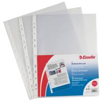 Buste forate CopySafe DeLuxe liscio 22 x 30 cm trasparente Esselte 395097500 - 4147