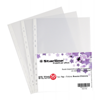 Buste forate Top buccia - 22 x 30 cm - trasparente - conf. 50 pezzi - Starline - 662219stl - 8025133102744 - DMwebShop