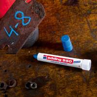 Marcatore a cera 950 punta tonda 10 mm blu - 21354 - 2