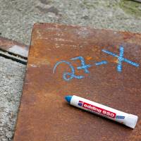 Marcatore a cera 950 punta tonda 10 mm blu - 21354 - 3