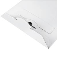 Busta a sacco in cartone chiusura autoadesiva 210 x 265 x 30 mm bianco - 26836 - 2