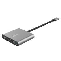 Adattatore USB C multiporta 3 in 1 Dalyx - 25864 - 1