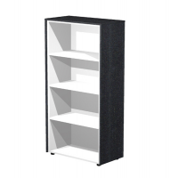Mobile Prestige - medio alto a giorno - 82,8 x 43 x 158,2 cm - nero venato - Artexport - 937-8 - DMwebShop