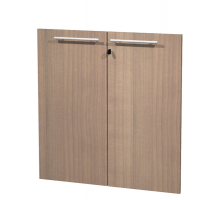 Coppia ante Prestige - melaminico - 80 x 77 cm - spessore 18 mm - per mobile basso - ciliegio arabis - Artexport - 91067M-K - DMwebShop