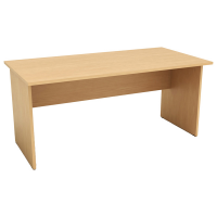 Scrivania Easy - lineare - 160 x 80 x 72 cm - faggio - Artexport - 003PAN_6 - DMwebShop