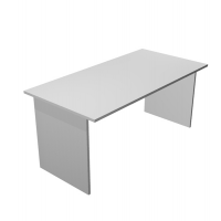 Scrivania Easy - lineare - 80 x 80 x 72 cm - bianco - Artexport - 001PAN_3 - DMwebShop