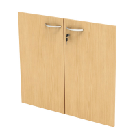 Coppia ante Easy - in melaminico - per mobile basso - 80 x 67 cm - spessore 18 mm - faggio - Artexport - 60067M 6-FAGGIO - DMwebShop