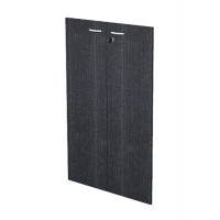 Coppia ante Easy - in melaminico - per mobile medio - 80 x 115 cm - spessore 18 mm - nero venato - Artexport - 60069M 8-NERO VENATO - DMwebShop