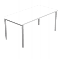 Scrivania Easy Plus - lineare - 120 x 80 x 72,5 cm - bianco - Artexport - 664_3 - DMwebShop