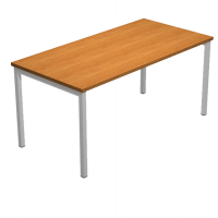 Scrivania Easy Plus - lineare - 120 x 80 x 72,5 cm - noce chiaro - Artexport - 664_4 - DMwebShop