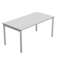 Scrivania Easy Plus - lineare - 160 x 80 x 72,5 cm - grigio - Artexport - 663_9 - DMwebShop
