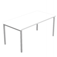 Scrivania Easy Plus - lineare - 180 x 80 x 72,5 cm - bianco - Artexport - 665_3 - DMwebShop