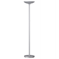 Lampada - da terra - Varialux - a LED - base Ø 30 cm - altezza 175-186 cm - 22 W - grigio metal - Unilux 400090468