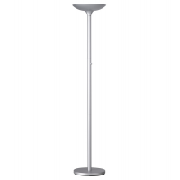 Lampada - da terra - Varialux - a LED - base Ø 34 cm - H 180 cm - 23 W - grigio metal - Unilux - 400090468 - 3595560014057 - DMwebShop
