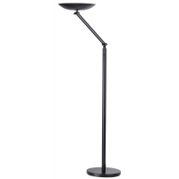 Lampada - da terra - articolata Varialux - a LED - base Ø 34 cm - H 160-180 cm - 23 W - nero - Unilux - 400090469 - 3595560014064 - DMwebShop