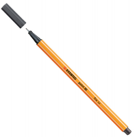 Fineliner Point 88 - tratto 0,4 mm - grigio nerastro 97 - conf. 10 pezzi - Stabilo - 88/97 - 4006381493376 - DMwebShop