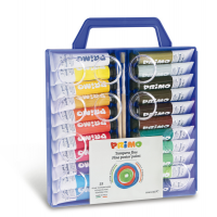 Tubi tempera - 12 ml - colori assortiti - astuccio 22 pezzi - Primo - 449T22VA22 - 8006919004490 - DMwebShop