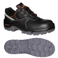 Calzatura di sicurezza Phocea S3 SRC - pelle crosta pigmentata - numero 41 - nero - Deltaplus - PHOCES3NO41 - 3295249195823 - DMwebShop
