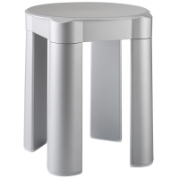 Sgabello componibile - 37 x 37 x 39 cm - capacita' massima 100 kg - bianco - Mar Plast - A56001 - 8020090002946 - DMwebShop
