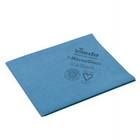 Panno Blu MicroGlass - microfibra - 50 x 40 cm - blu - conf. 5 pezzi - Vileda - 170700 - 4023103198685 - DMwebShop
