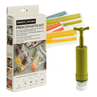 FrescoVuoto StarPack - pompa + 8 buste sottovuoto assortite - PPL - verde-colori assortiti - Perfetto 29000