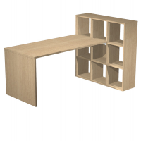 Postazione Home-Office - 9 caselle - 169 x 104 x 104 cm - rovere - Artexport - 2767/9Max_3-C - DMwebShop
