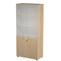 Armadio modulare componibile - a 2+2 ante - 90 x 45,8 x 200 cm - rovere - Artexport - ARST/AB/AVM_C - DMwebShop