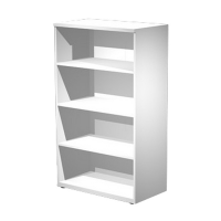 Mobile contenitore Agora' - medio - a giorno - 80 x 45 x 136 cm - bianco - Artexport - BMH_3 - DMwebShop