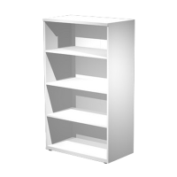 Mobile contenitore Agora' - medio - a giorno - 80 x 45 x 136 cm - bianco - Artexport - BMH_3 - DMwebShop