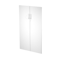 Coppia ante Agora' - per mobile contenitore medio - melaminico - bianco - Artexport - AMH_3 - DMwebShop