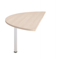 Terminale Agora' Direction 180 - per scrivania Compact - 160 x 70 x 73 cm - rovere - Artexport - EXTR/C+60011 - DMwebShop