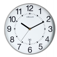 Orologio da parete Wave - Ø 30 cm - bianco - Unilux - 400094562 - 3595560024445 - DMwebShop