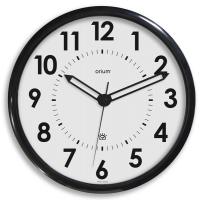 Orologio da parete Automatic DST Orion - Ø 36 cm - bianco-nero - con radiocontrollo - Cep 2110970011