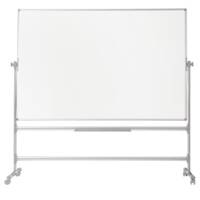 Lavagna magnetica girevole Earth - 90 x 120 cm - bianco - Bi-office - RQR0224GR - 5603750001195 - DMwebShop