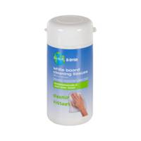 Salviette di pulizia per lavagne bianche Earth-it - conf. 100 pezzi - Bi-office - BC08 - 5603750620013 - DMwebShop