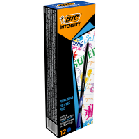 Fineliner Intensity - punta 0,4 mm - blu - conf. 12 pezzi - Bic - 942070 - 3086123449213 - DMwebShop
