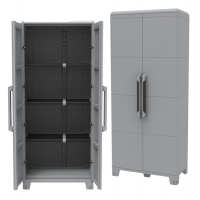 Armadio Transforming Modular 4 - 78 x 43,6 x 184,4 cm - PPL - grigio - Terry - 1002905 - 8005646029059 - DMwebShop