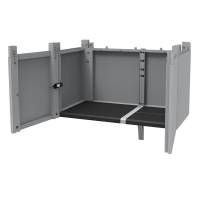 Transforming Extension Kit per armadi Modular - 78 x 43,6 x 41,4 cm - PPL - grigio - Terry - 1002907 - 8005646029073 - DMwebShop