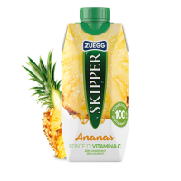 Succo Skipper - gusto ananas - brick 330 ml - Zuegg - ZUFAN - 8000340452424 - DMwebShop