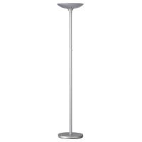 Lampada da terra Varialux a LED base diametro 34 cm H 180 cm 23 W grigio metal Unilux 400090468 - 10054