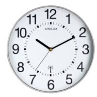 Orologio da parete Wave diametro 30 cm bianco Unilux 400094562 - 9664