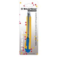 Cutter con bloccalama Premium - 9 mm - 2 lame incluse - Starline - STL SX-42 - STL (SX-42) - 8025133102942 - DMwebShop