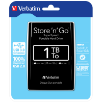 Hard disk - Store 'N'Go Usb 3.0 - Nero - 1Tb - Verbatim - 53023 - 23942530237 - DMwebShop