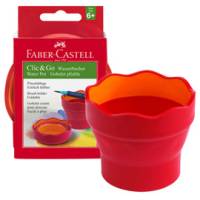 Vaschetta Click Go multiuso rossa Faber Castell - 9520