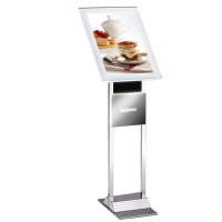 Leggio da pavimento Menu Board LEDMAG - cornice A3 - retroilluminata a LED - altezza 110 cm - Tecnostyl - LDM-203 - DMwebShop