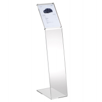 Leggio da terra - acrilico - A4 - altezza 108 cm - Tecnostyl - MB060 - 8010026009767 - DMwebShop