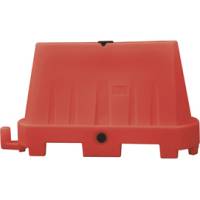 Barriera stradale tipo New Jersey - 100 x 40 x 70 cm - rosso - Cartelli Segnalatori - NJT070R - 8807640701500 - DMwebShop