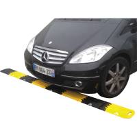 Rallentatore di velocita' portatile - lunghezza 300 cm - giallo-nero - Cartelli Segnalatori - DATV250 - 3321360015273 - DMwebShop