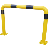 Barriera di protezione - PU - giallo-nero - Cartelli Segnalatori - BARVP76 - DMwebShop